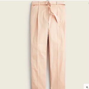 Jcrew D-ring pant in Blush-size 4-NWT